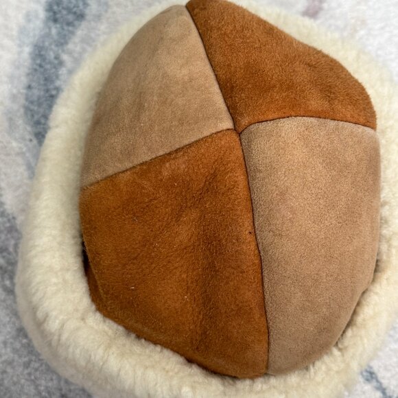 Bucket Hat Suede Fur Lined Soft Fluffy Winter Hat - Picture 3 of 8